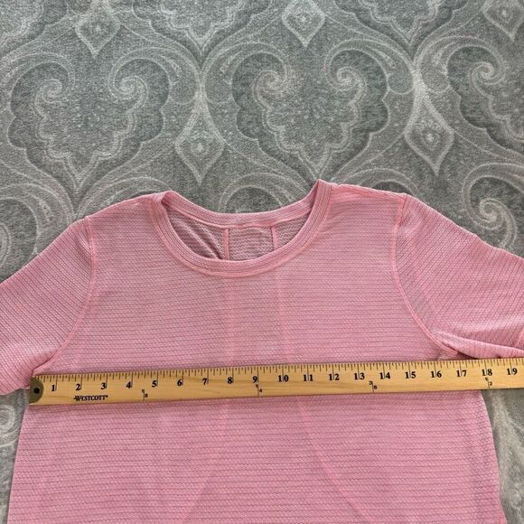 Womens Lululemon Long Distance Short Sleeve - Picture 6 of 6